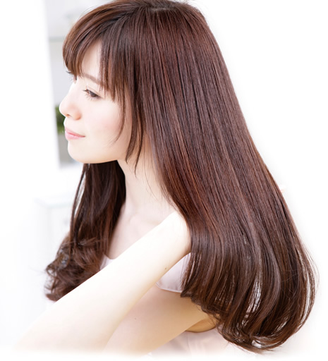 髪への負担を大きく削減